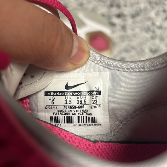 Nike Zoom Fit Womens Pink Lace Up Trainer - Picture 8 of 8